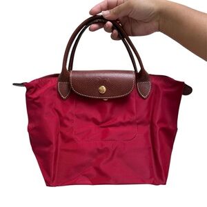 Longchamp Le Pliage Original Small Handbag - Red